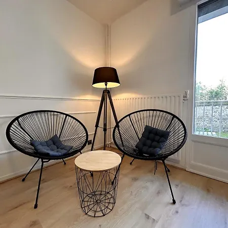Le Cocon Des Maraichers & Parking Et 400 M From Train Station Appartamento *